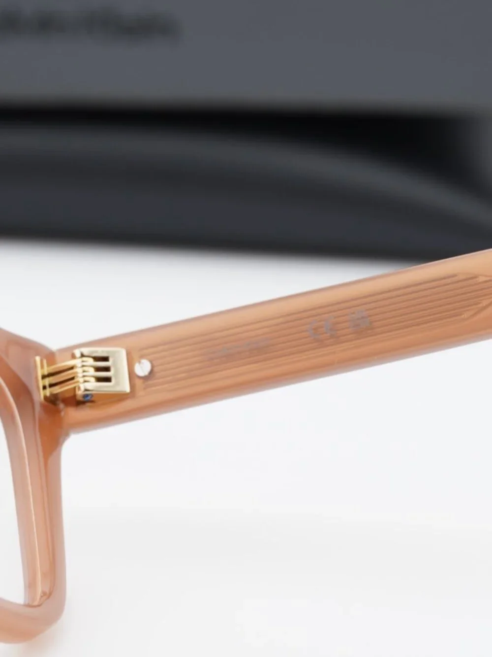 Calvin Klein CK25513 N 601 Square Eyeglasses 54mm - Opaline Rose